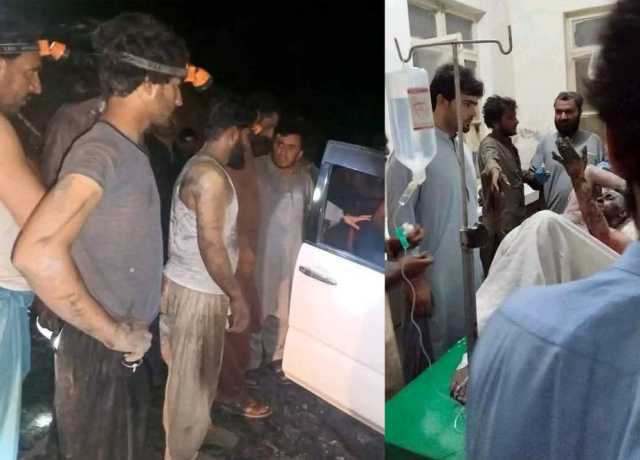 ہرنائی، کوئلہ کان میں دھماکے سے 6 مزدور جھلس کر زخمی