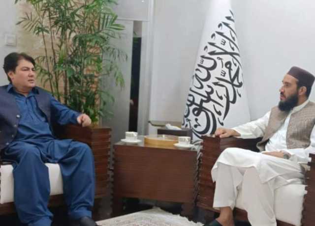 بیرسٹر سیف کی سردار احمد شکیب سے ملاقات، اہم امور پر تبادلہ خیال