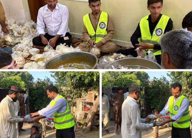 ملتان، مجلس وحدت مسلمین کے زیراہتمام ایک ہزار سیلاب متاثرین میں کھانا تقسیم 