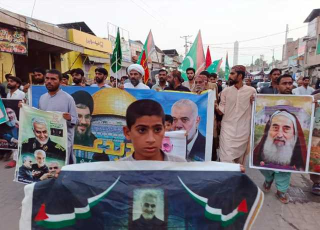 جیکب آباد، شہید سید حسن نصراللہ کی برسی ہر ریلی برآمد