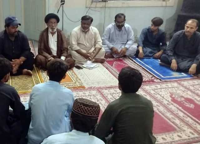 بولان، ایم ڈبلیو ایم جنوبی بلوچستان کا اجلاس، ضلعی ورکنگ کمیٹی تشکیل