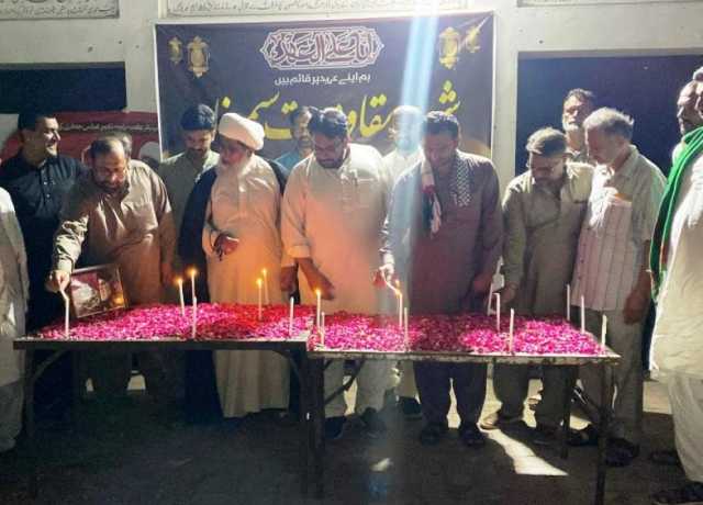 ملتان، ایم ڈبلیو ایم کے زیراہتمام شہدائے مقاومت کی یاد میں شمعیں روشن 
