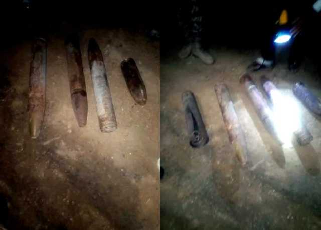 کراچی، خالی پلاٹ میں چھپائے گئے 5 مارٹر گولے اور 5 موٹر فولڈر برآمد