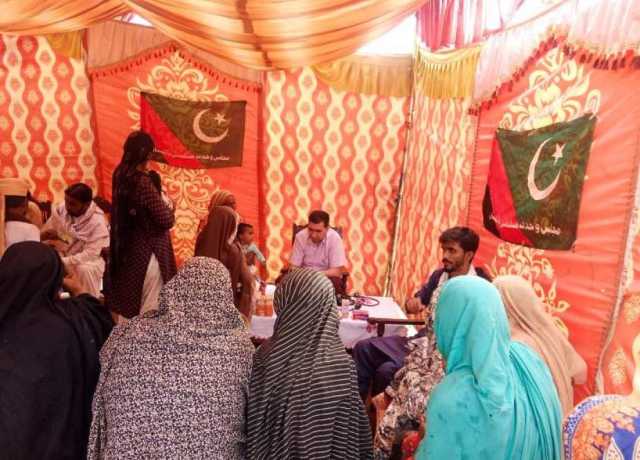 کبیروالا، ایم ڈبلیو ایم کے زیراہتمام سیلاب متاثرین کے لیے کنڈسرگانہ میں میڈیکل کیمپ کا انعقاد 