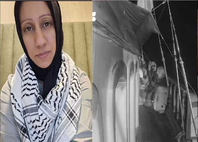اماراتی خاتون ڈاکٹر اسرائیلی فورسز کو چکمہ دیکر امدادی کشتی پر غزہ کے قریب پہنچ گئیں