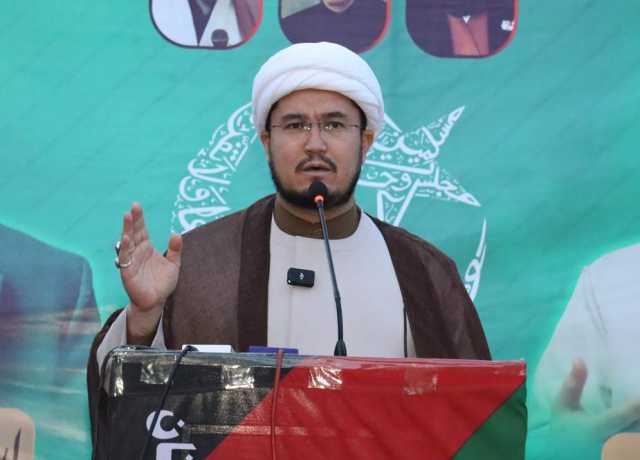 قابض رجیم کا اصل چہرہ پوری دنیا کے سامنے عیاں ہو چکا ہے، علامہ علی حسنین