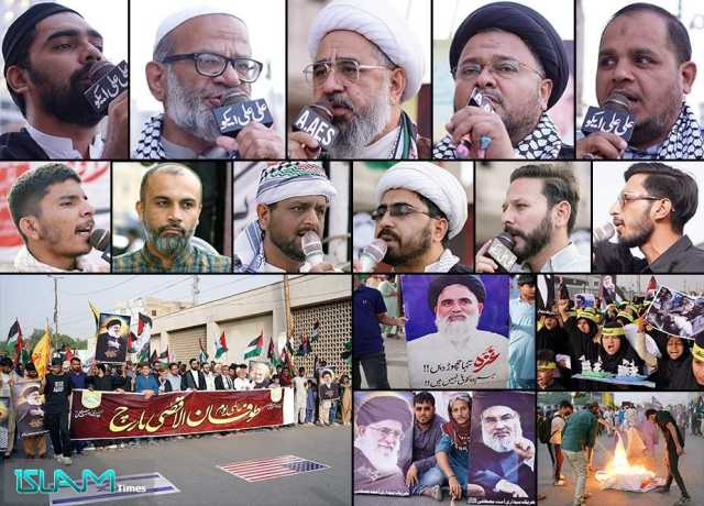 کراچی، تحریک بیداری امت کے تحت عالمی یومِ طوفانِ الاقصیٰ پر یکجہتی غزہ مارچ کا انعقاد