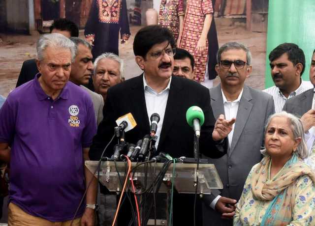 افغان بچوں کو پولیو کے قطرے پلائیں گے اور پھر انہیں ملک بدر کریں گے، وزیراعلیٰ سندھ