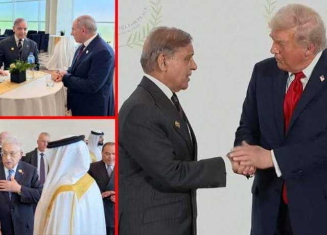 شہباز شریف کی ٹرمپ سمیت عالمی راہنماؤں سے ملاقاتیں، فلسطین سے یکجہتی کا اعادہ