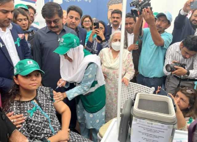 سندھ میں ایچ پی وی ویکسینیشن مہم، پاکستان ویکسین فراہم کرنیوالا 149واں ملک بن گیا