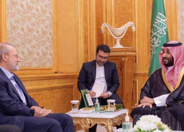 سعودی ولیعہد سے علی لاریجانی کی ملاقات