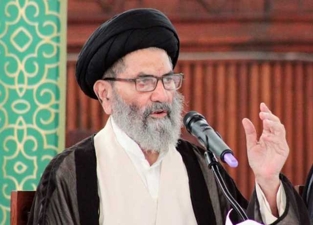 اسرائیلی سفاکانہ رویہ عالمی یوم جمہوریت منانے والوں کے منہ پر زور دار طمانچہ ہے، علامہ ساجد نقوی