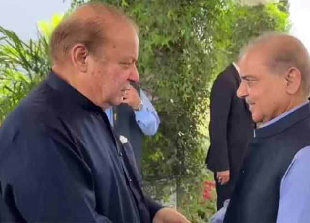 شہباز شریف کی جاتی امرا آمد، نواز شریف سے ملاقات