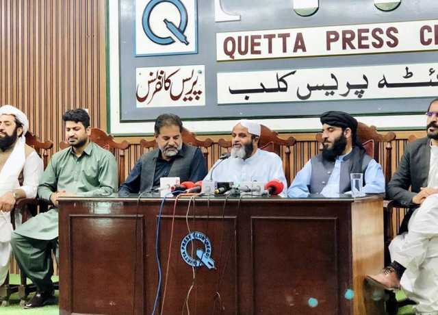 لاہور میں بلوچستان کا مقدمہ عوام کے سامنے رکھیں گے، مولانا ہدایت الرحمان