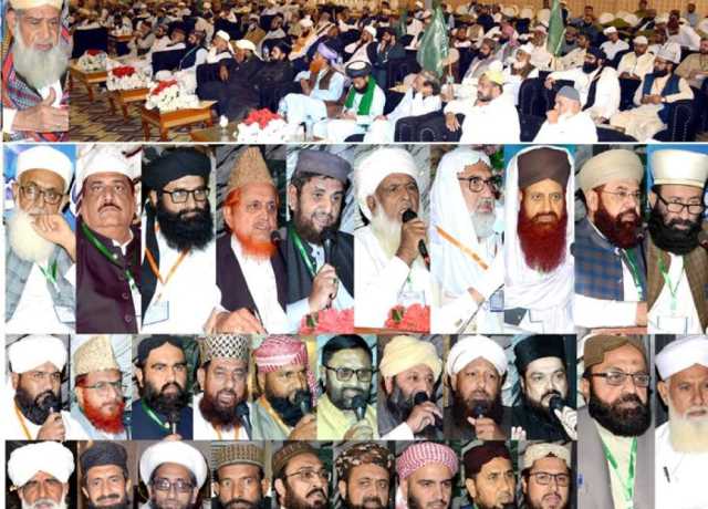 لاوڈسپیکر پر پابندی کی آڑ میں شعائر اسلام اور محراب ومنبر پر کسی پابندی کو ہرگز برداشت نہیں، جماعت اہلسنت 