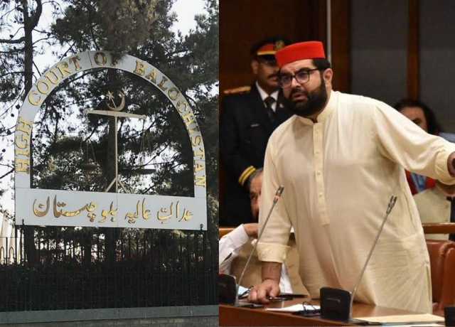 بلوچستان ہائیکورٹ، ایمل ولی کی سینیٹ رکنیت کیخلاف دائر درخواست خارج