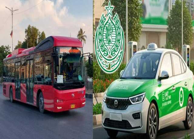 سندھ میں پیپلز بس سروس اور ای وی ٹیکسی کو سیف سٹی نیٹ ورک سے منسلک کرنے کا فیصلہ