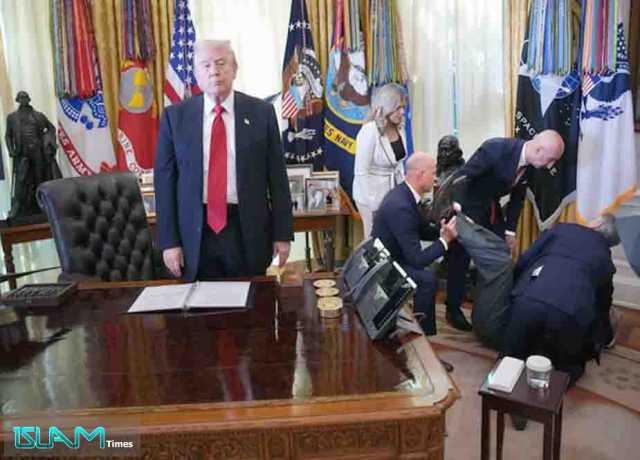 وائٹ ہاؤس کے اوول آفس میں بیہوش ہونیوالے شخص کا ماجرا