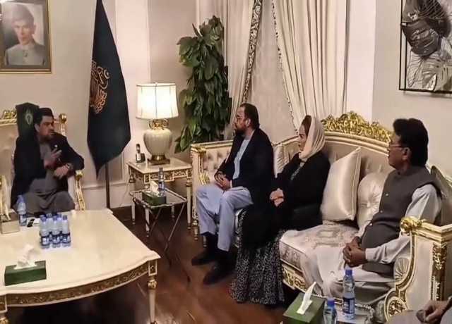 گورنر سندھ سے چودھری سالک حسین کی ملاقات، 27ویں آئینی ترمیم اور آرٹیکل 140(A) پر تفصیلی گفتگو