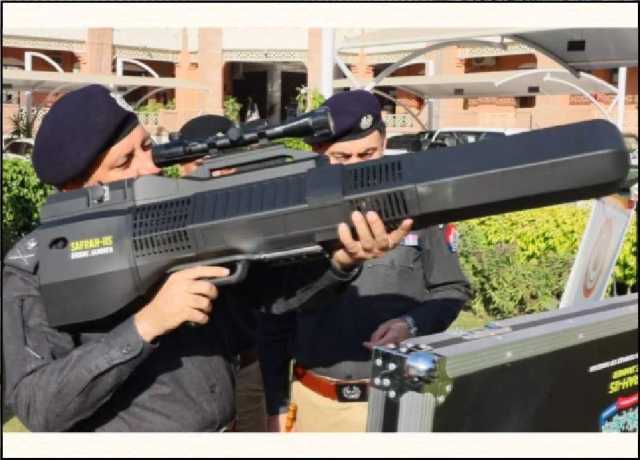 خیبرپختونخوا پولیس نے امریکی طرز کے جدید ہتھیار حاصل کر لئے