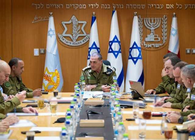 اسرائیلی آرمی چیف کا فوج کو غزہ میں تمام سرنگوں کو فوری تباہ کرنیکا حکم