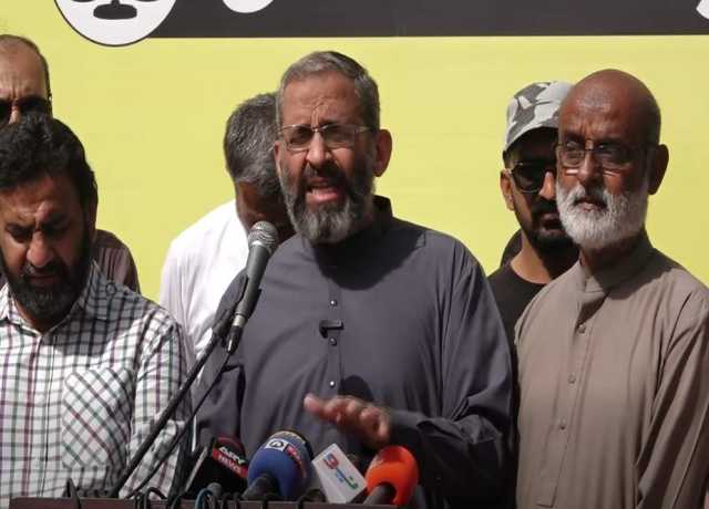 کریم آباد انڈر پاس منصوبے کے نام پر لوگوں کے ساتھ دھوکا کیا جارہا ہے، منعم ظفر خان