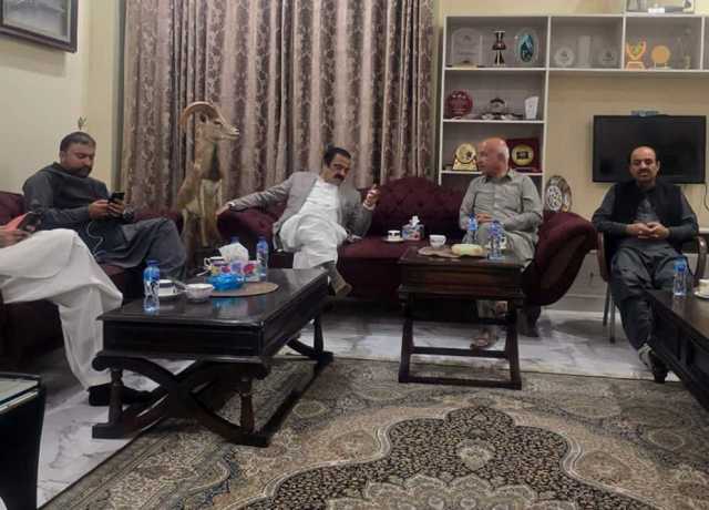 تربت، رانا ثناء اللہ اور سرفراز بگٹی کی ڈاکٹر مالک بلوچ سے ملاقات۔ آئینی ترمیم کی حمایت کی درخواست