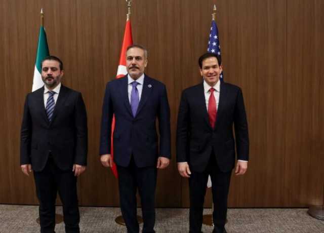 امریکہ، ترکیہ اور شام کے وزرائے خارجہ کے درمیان سہ فریقی اجلاس