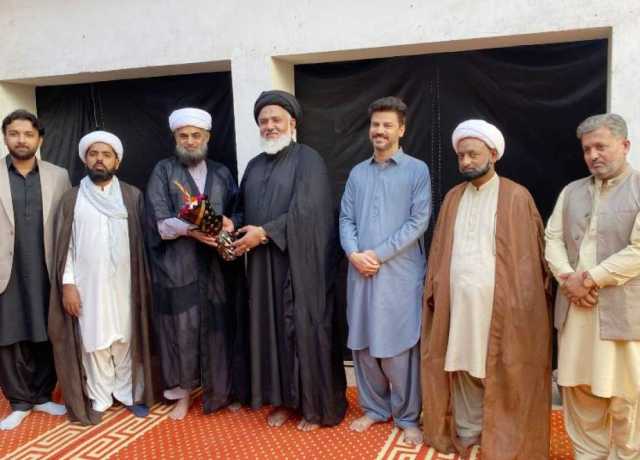 علامہ حسن رضا ہمدانی کی علامہ قاضی نادر حسین علوی سے ملاقات، علماء ونگ کے صوبائی صدر بننے پر مبارکباد 