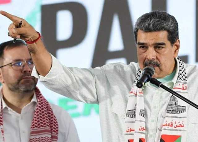 جب تک فلسطین کو خود مختاری نہیں مل جاتی، اسکی حمایت سے دستبردار نہیں ہونگے، نیکولس مادورو