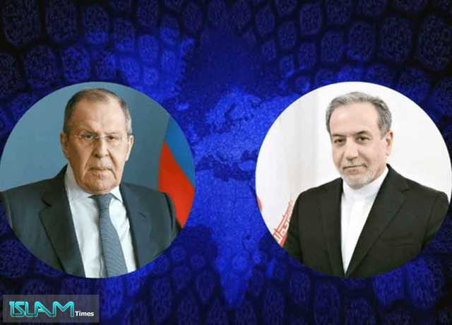آئی اے ای اے بورڈ آف گورنرز کے اجلاس سے قبل ایرانی و روسی وزرائے خارجہ کی دوسری گفتگو