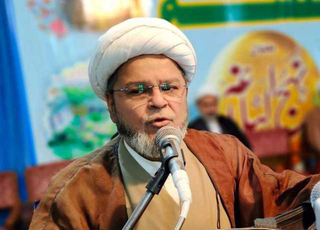 نگران وزیر اعلیٰ کیلئے محمد علی قائد کے نام پر اعتراض افسوسناک ہے، علامہ شبیر میثمی