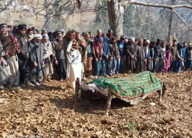 لال قلعہ دھماکے میں ہلاک کشمیری نوجوان سرینگر میں سپرد خاک