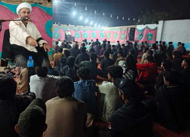 خاتون جنت کی صداقت کی گواہی قرآن کریم نے دی ہے، علامہ مقصود ڈومکی