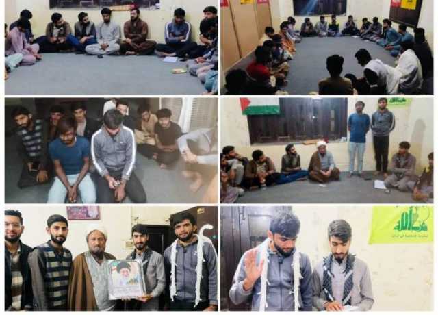 آئی ایس او ملتان پروفیشنل یونٹ المصطفی ہائوس کی تنظیم نو، غدیر ساجد عسکری نئے یونٹ صدر منتخب 