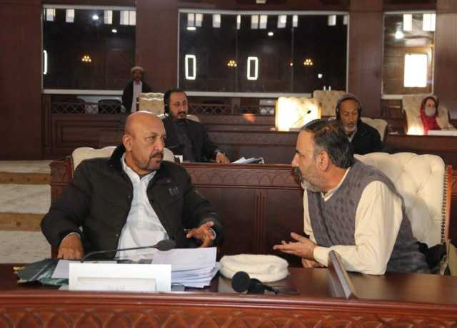 جی بی اسمبلی کے آخری سیشن کا دوسرا روز، حکومتی ممبران کی خالد خورشید کی تعریف