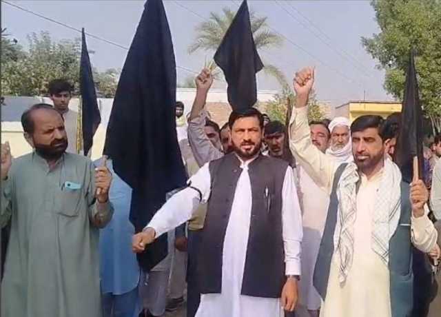 لیہ، مجلس وحدت مسلمین کے زیراہتمام 27ویں آئینی ترمیم کے خلاف احتجاجی مظاہرہ