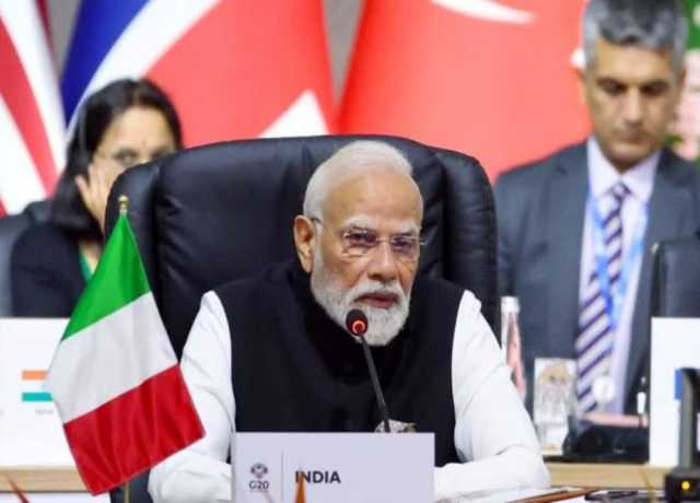 جی 20 اجلاس، نریندر مودی نے قدرتی آفات کو انسانیت کیلئے ایک بڑا چیلنج قرار دیا