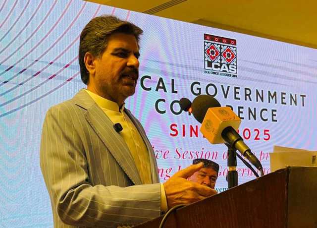 بلدیاتی اداروں کی مالی خودمختاری بڑھانے کے لیے مشاورت جاری ہے، ناصر حسین شاہ