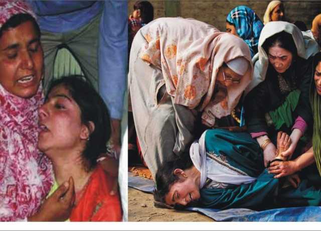 مقبوضہ کشمیر، بھارتی فوجیوں نے گزشتہ 37برس کے دوران 2 ہزار 3 سو 56 خواتین کو شہید کیا