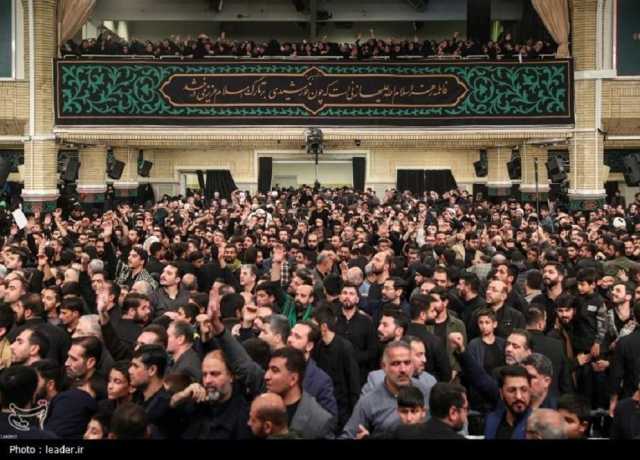 تھران، حسینیہ امام خمینی میں ایام فاطمیہؑ کی آخری شب کے مراسم