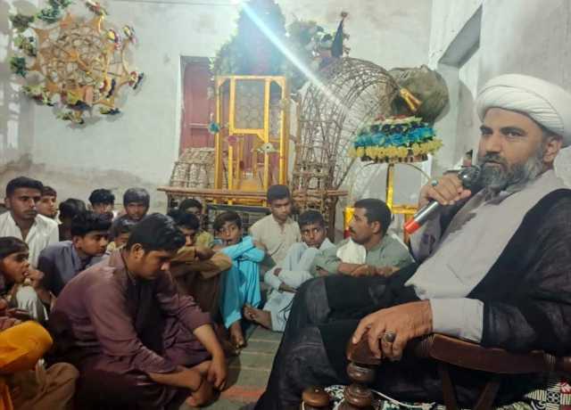 خاتون جنت کی ذات اقدس تمام خواتین عالم کیلیے اسوۂ حسنہ ہے، علامہ مقصود ڈومکی