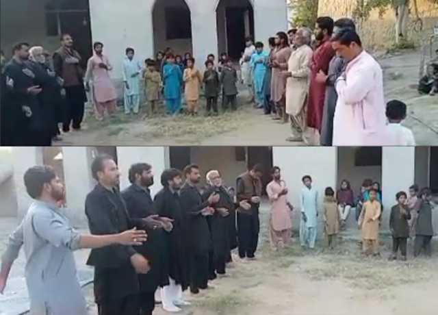 ڈیرہ بگٹی، ایام فاطمیہ کے سلسلے میں مجلس عزاء و ماتمداری