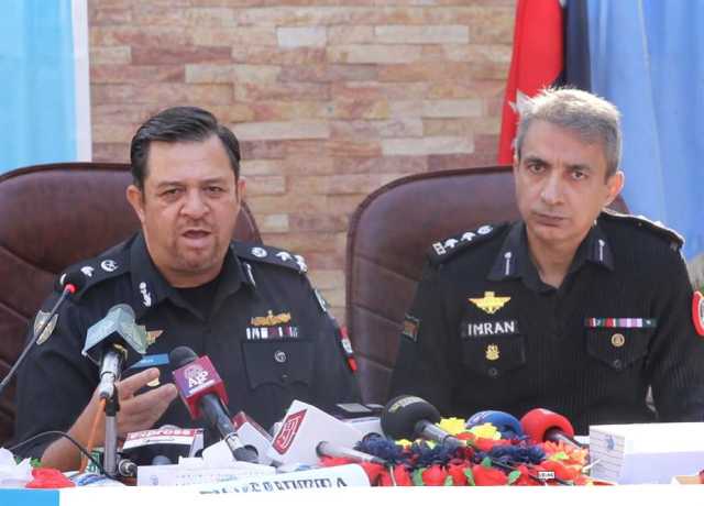 کوئٹہ، ڈیڑھ کے ماہ کے دوران 80 انٹیلی جنس بیسڈ آپریشن کئے ہیں، پولیس افسران
