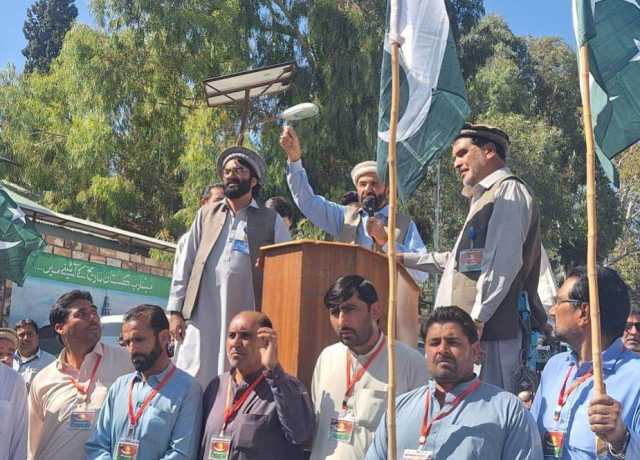 پاراچنار، افغانستان کیجانب سے بلا اشتعال فائرنگ کے خلاف قبائل کی ریلی