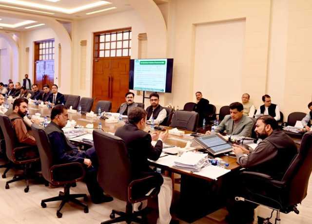 بلوچستان کابینہ کا 19واں اجلاس، متعدد اہم فیصلے
