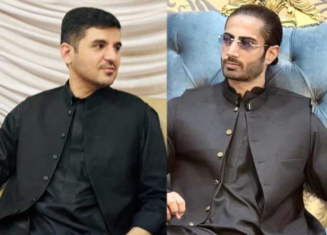 کوئٹہ، صوبائی مشیر امیر حمزہ زہری اور پی ٹی آئی رہنماء عادل بازئی کی ملاقات