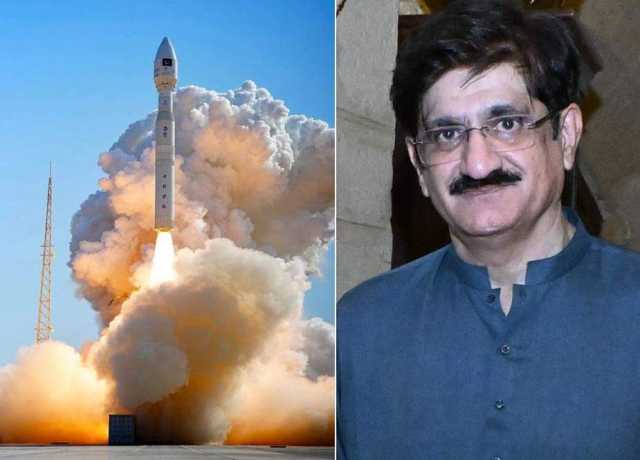 وزیراعلیٰ سندھ کی پاکستان کے پہلے ہائپر اسپیکٹرل سیٹلائٹ کی کامیاب لانچ پر مبارکباد