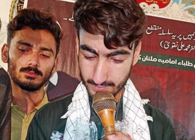 ​​​​​​​ملتان، مطہر حسین شیرازی آئی ایس او ضلع ملتان کے نئے صدر منتخب، ریجنل صدر نے حلف لیا 