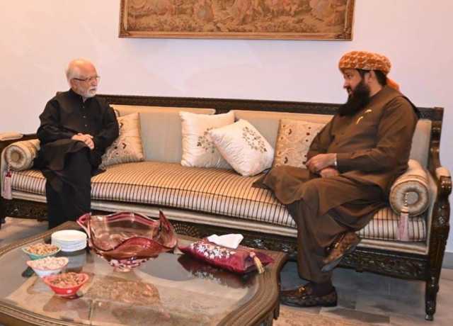 سینئر سیاستدان محمود مولوی اور علامہ راشد محمود سومرو کی ملاقات